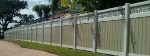 vinyl fence panel