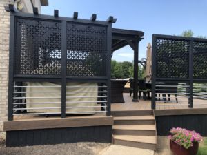 outdoor deck lattice Enon, OH