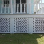 Florida Palm Tree Vinyl Deck Underskirting